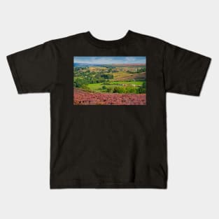 North York Moors National Park Landscape Kids T-Shirt